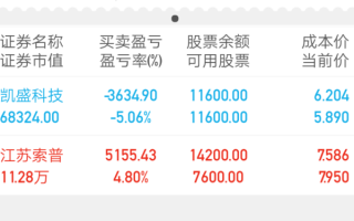 江苏索普股票怎么样_值得长期持有吗