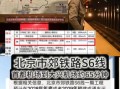 北京地铁S6号线什么时候开通_北京地铁S6号线站点有哪些