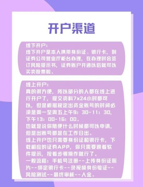股票新手入门基础知识_股票开户流程是什么-第3张图片-俊逸知识馆