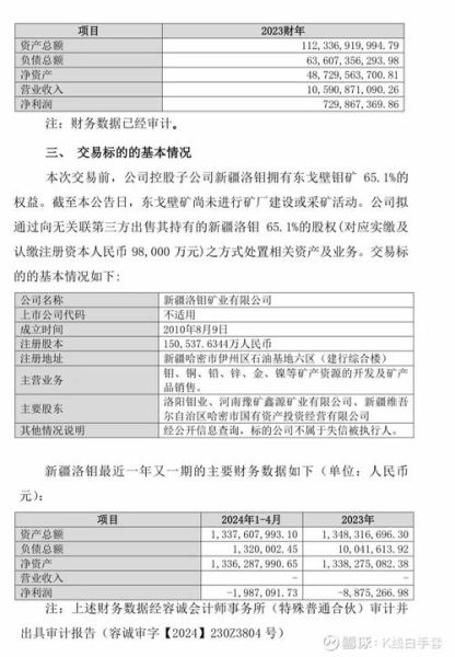 603993股票怎么样_洛阳钼业投资价值-第3张图片-俊逸知识馆 603993股票怎么样_洛阳钼业投资价值-第3张图片-俊逸知识馆