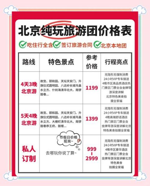 北京旅游团哪家好_北京旅游团五日游价格-第1张图片-俊逸知识馆 北京旅游团哪家好_北京旅游团五日游价格-第1张图片-俊逸知识馆