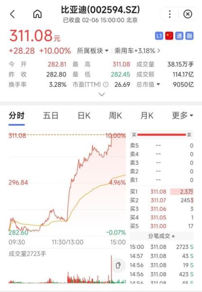 比亚迪股票未来走势_现在买入还来得及吗-第3张图片-俊逸知识馆 比亚迪股票未来走势_现在买入还来得及吗-第3张图片-俊逸知识馆