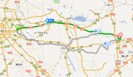 唐山离北京多远_唐山到北京开车多久-第1张图片-俊逸知识馆