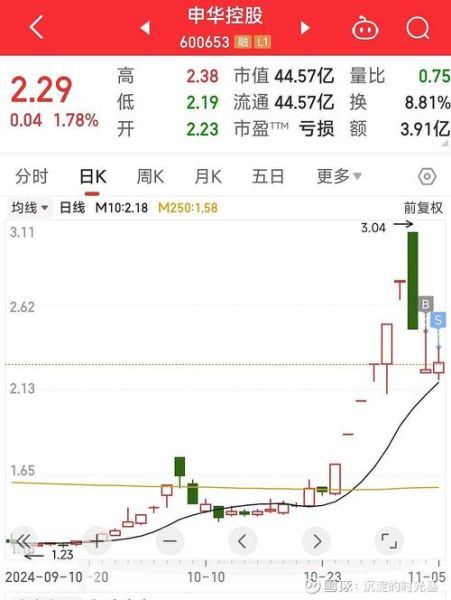 600653今日股价_600653未来走势预测-第3张图片-俊逸知识馆
