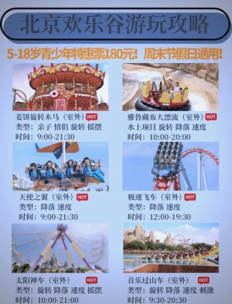 北京欢乐谷门票价格_北京欢乐谷开放时间-第1张图片-俊逸知识馆