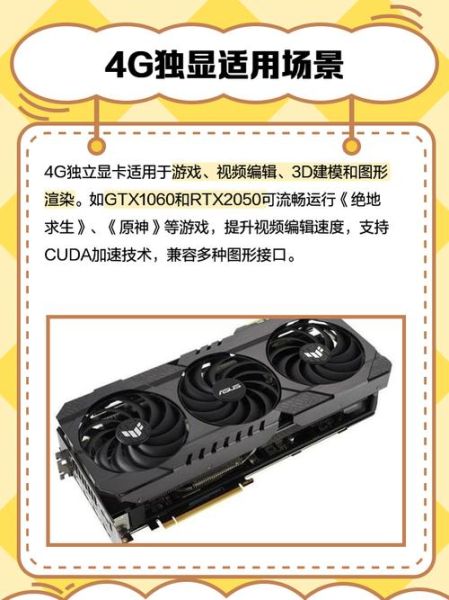 4g独显够用吗_4g独显能玩什么游戏-第1张图片-俊逸知识馆 4g独显够用吗_4g独显能玩什么游戏-第1张图片-俊逸知识馆