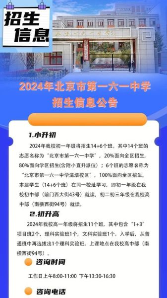 北京市第一六一中学怎么样_北京市第一六一中学招生条件-第1张图片-俊逸知识馆 北京市第一六一中学怎么样_北京市第一六一中学招生条件-第1张图片-俊逸知识馆