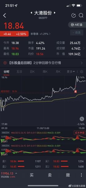 002077股票行情_还能涨吗-第2张图片-俊逸知识馆