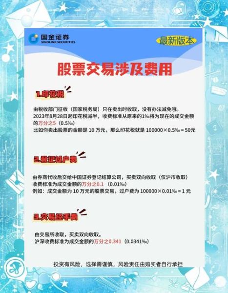 股票交易手续费怎么算_股票交易手续费是多少-第3张图片-俊逸知识馆