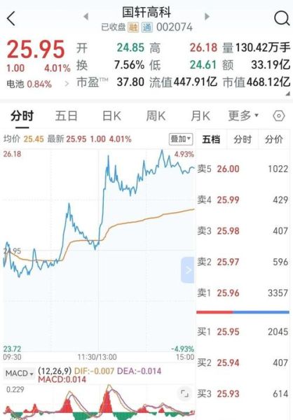 国轩高科股票值得买吗_国轩高科未来走势如何-第1张图片-俊逸知识馆