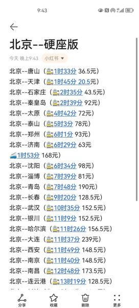 北京到福州高铁时刻表_北京到福州飞机票价格-第3张图片-俊逸知识馆