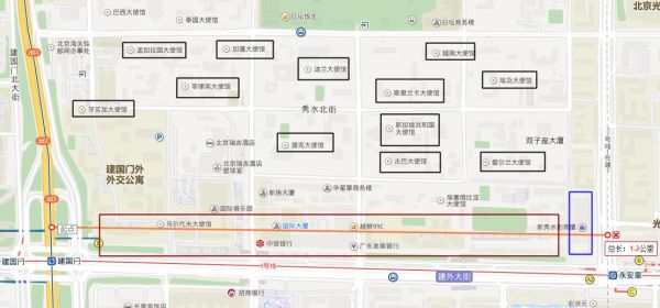 北京使馆区在哪里_北京使馆区怎么去-第2张图片-俊逸知识馆