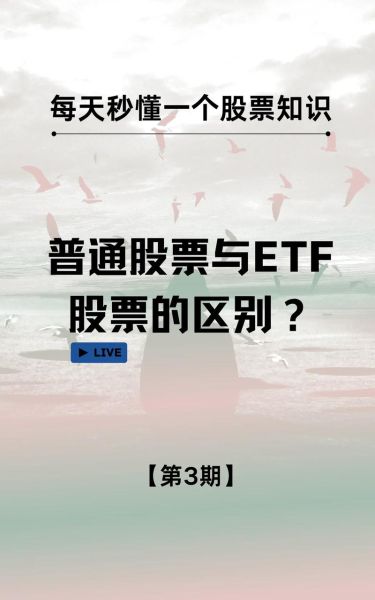 etf股票怎么买_etf和股票的区别是什么-第1张图片-俊逸知识馆 etf股票怎么买_etf和股票的区别是什么-第1张图片-俊逸知识馆