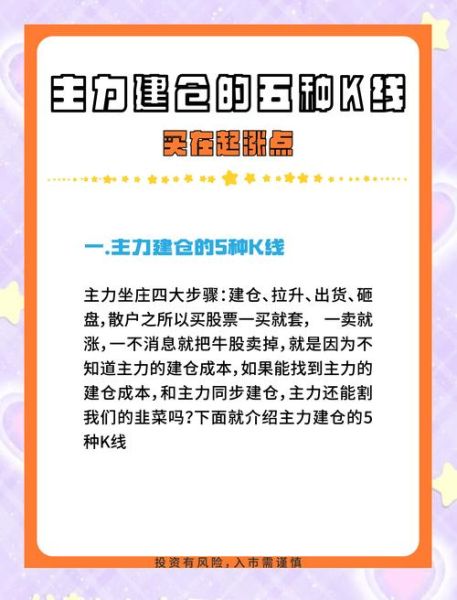 股票主力如何识别_股票主力建仓信号有哪些-第3张图片-俊逸知识馆