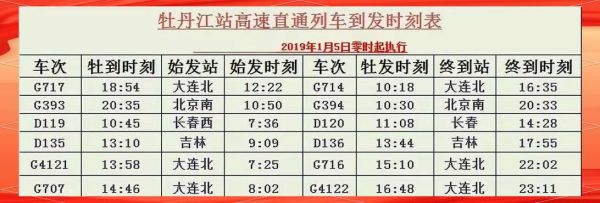 北京到牡丹江火车时刻表查询_票价多少钱-第3张图片-俊逸知识馆